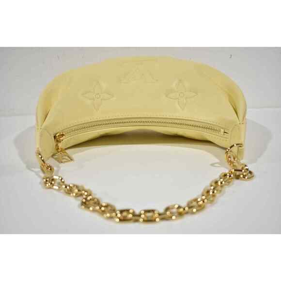 Louis Vuitton Over The Moon Loop Bubblegram Yellow Chain Crossbody Shoulder Bag - Picture 10 of 12